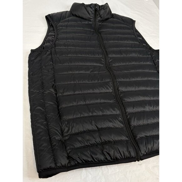 Uniqlo Ultralight Down Puffer Vest Women’s Small Black Full Zip Packable - Picture 4 of 13